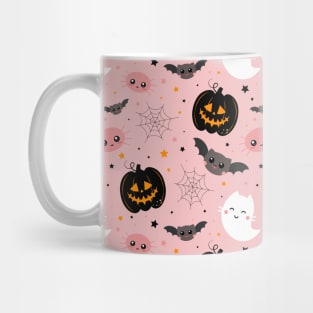 Halloween cute pink pattern Mug